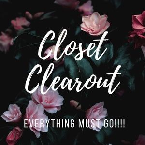 MAJOR closet clearout!!!!!